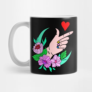 FLOWERS HAND Mug